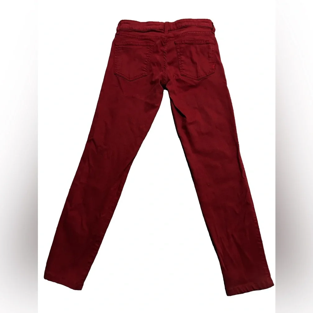 Rich & Skinny Red Skinny Cropped Jeans Size 28 EUC - Picture 2 of 5